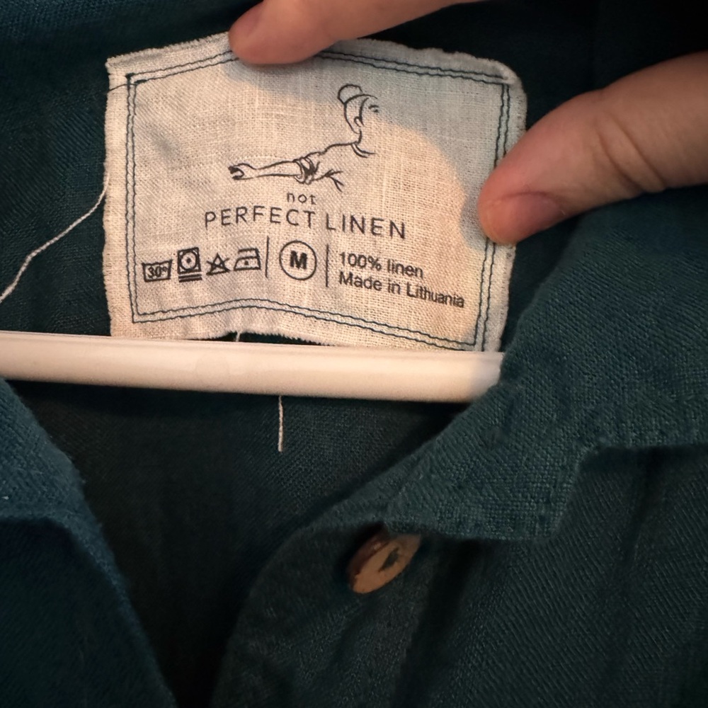notPerfectLinen Marle button down - Picture 2 of 3